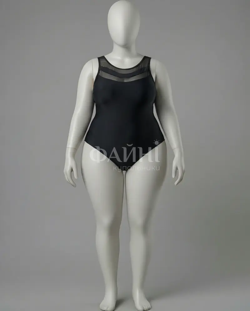 kupalniki_com_ua_430-02-31 Чорний купальник на манекені плюс сайз.