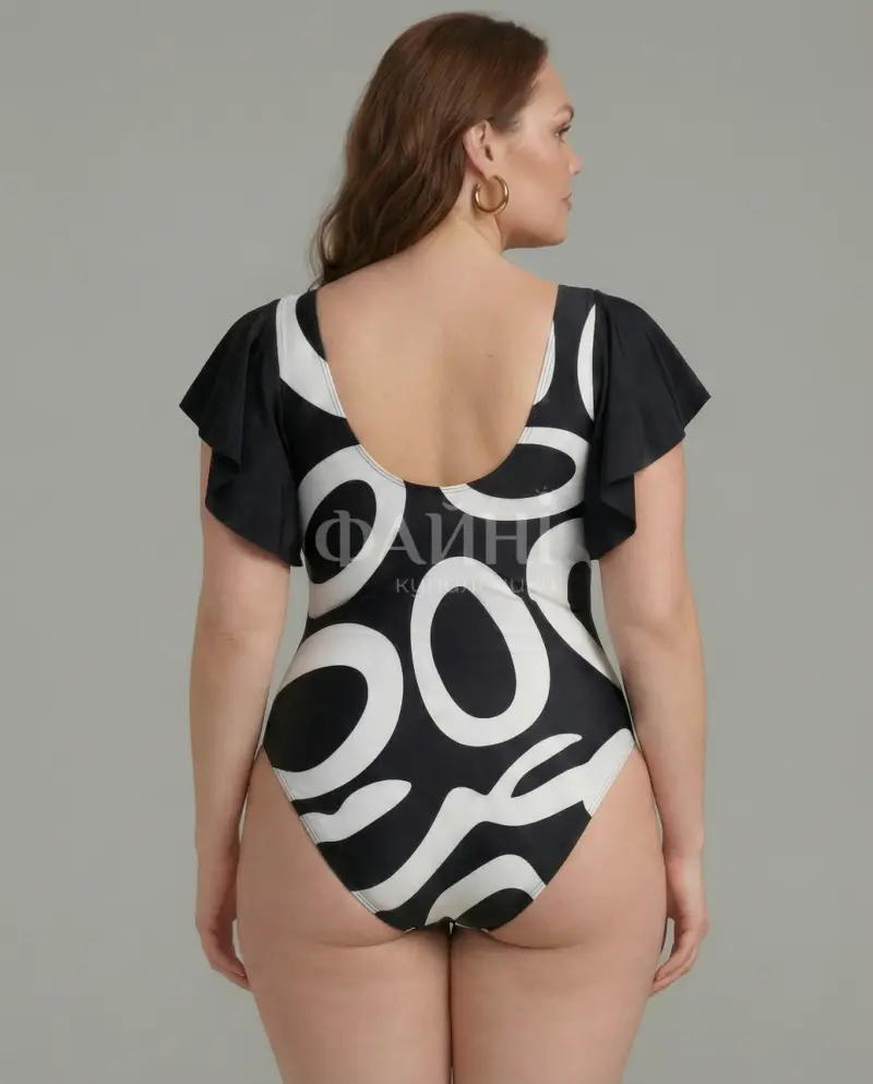 kupalniki_com_ua_434-01-26 Чорно-білий купальник з оборками