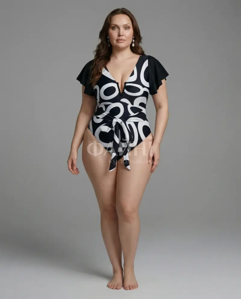 kupalniki_com_ua_434-01-31 Жінка у чорно-білому купальнику