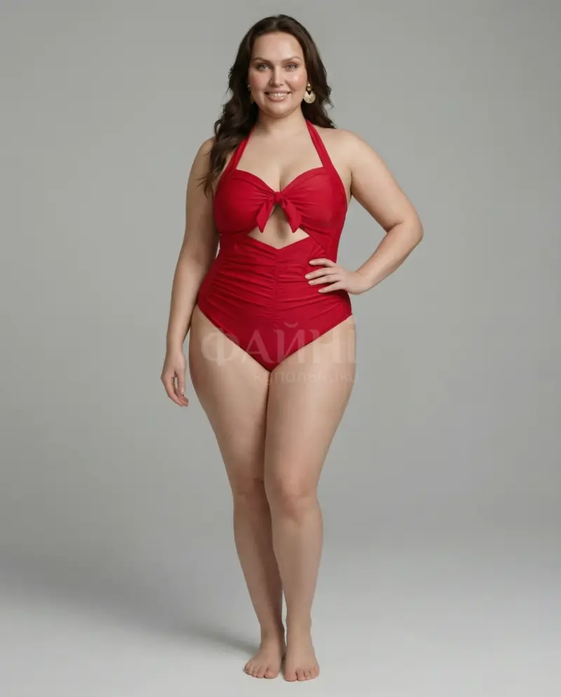 kupalniki_com_ua_436-03-21 Жінка в червоному купальнику