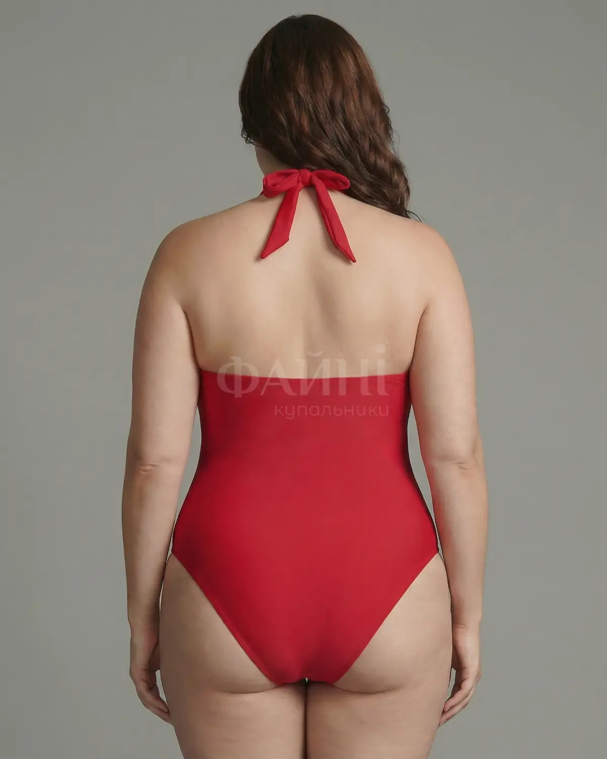 Червоний купальник ззаду