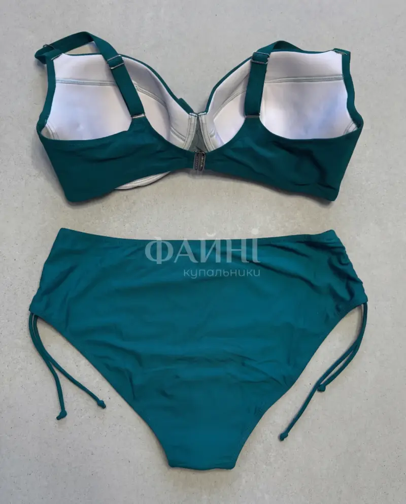 Бірюзовий купальник Plus Size