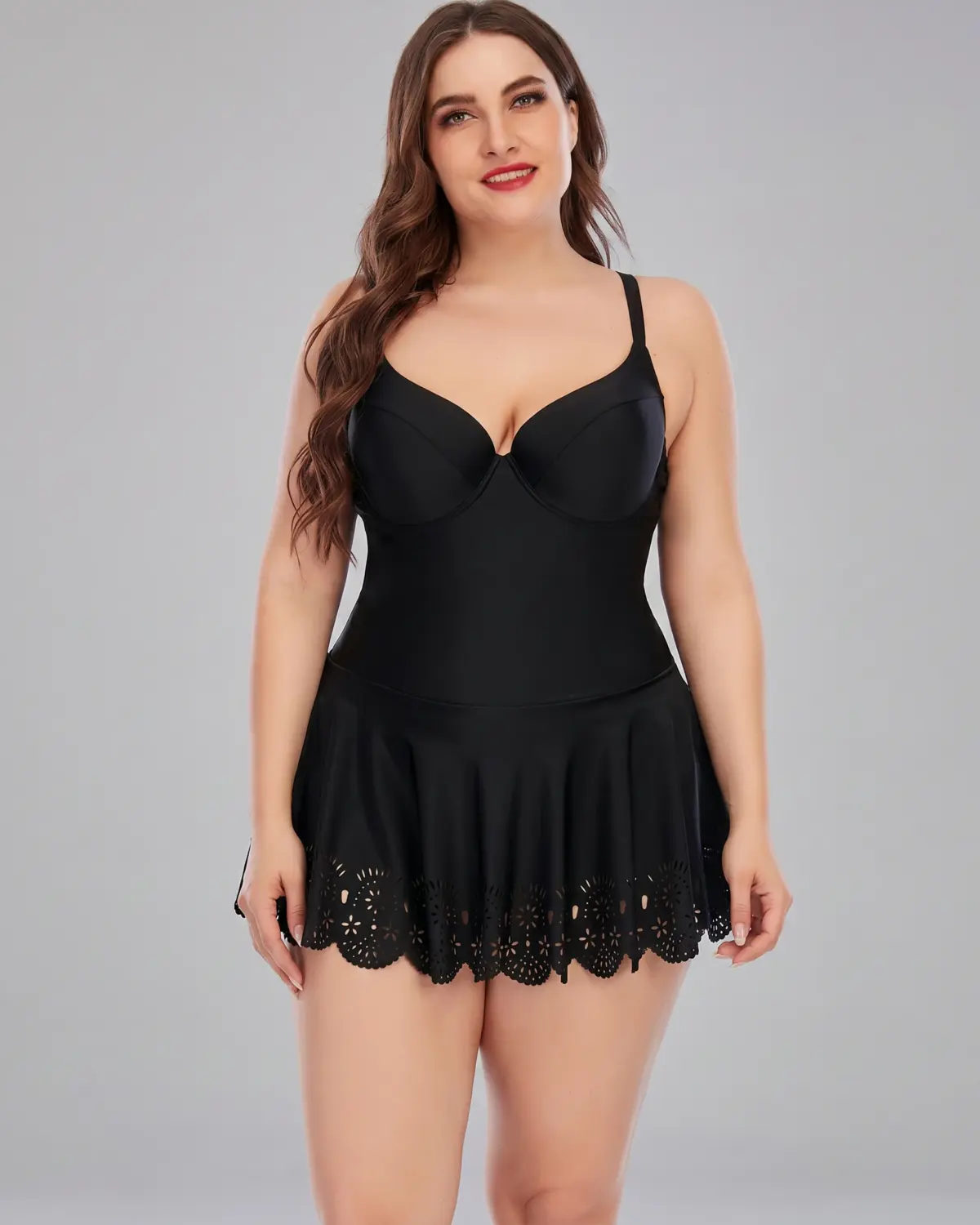 Kupalniki_com_ua 425 08 V7 Woman in black lace swimsuit, smiling