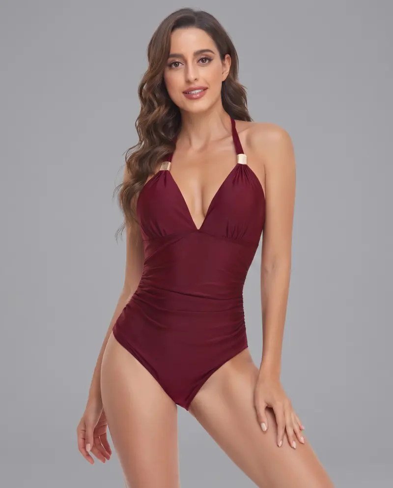 Kupalniki_com_ua 428 08 2 V5 Mature woman in burgundy one-piece swimsuit