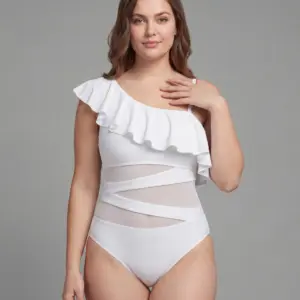 Kupalniki_com_ua 430 04 2 V4 1 White ruffled one-shoulder swimsuit