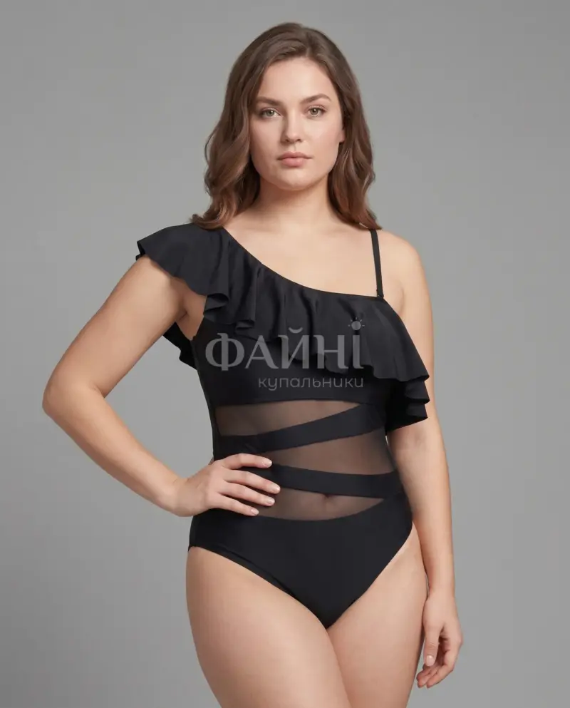 Kupalniki_com_ua 430 04 V3 Жінка в чорному купальнику з мереживом