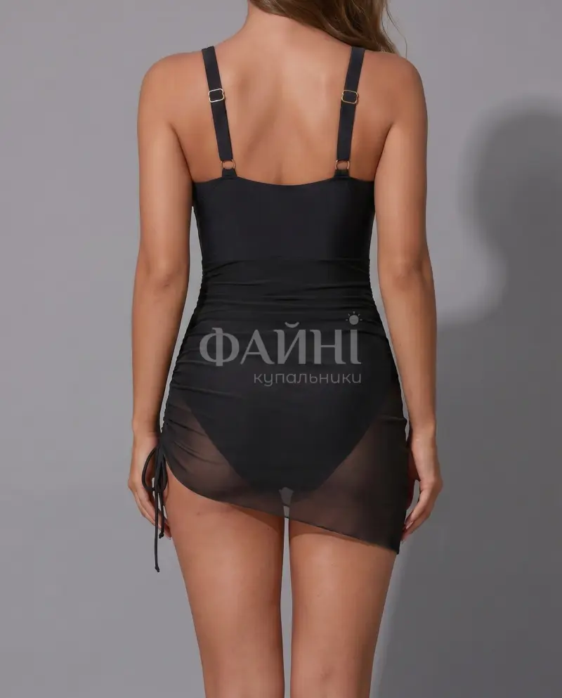 Kupalniki_com_ua_174 30 10 Жінка в чорній стрічці бікіні з прозорими вставками